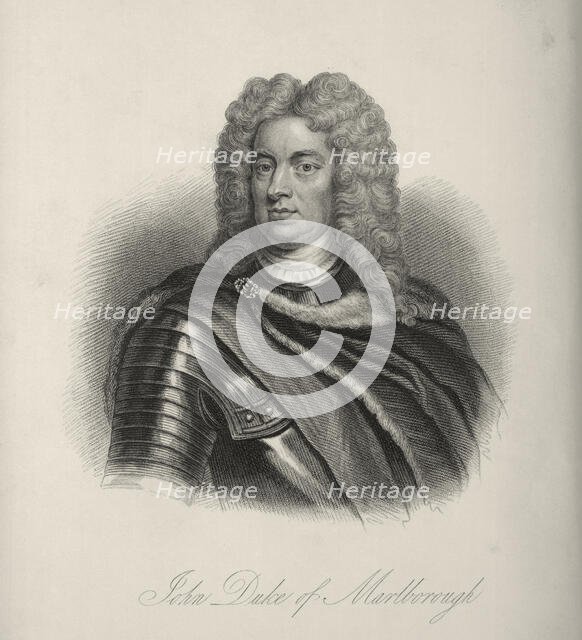 The Duke of Marlborough (John Churchill), c1700, (1834-1837).  Creator: Samuel Freeman.