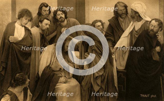 The Anointing, 1922.  Creator: Henry Traut.