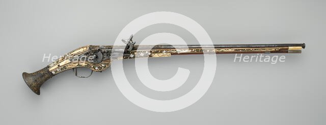 Wheellock Pistol, French, ca. 1580-1600. Creator: Unknown.