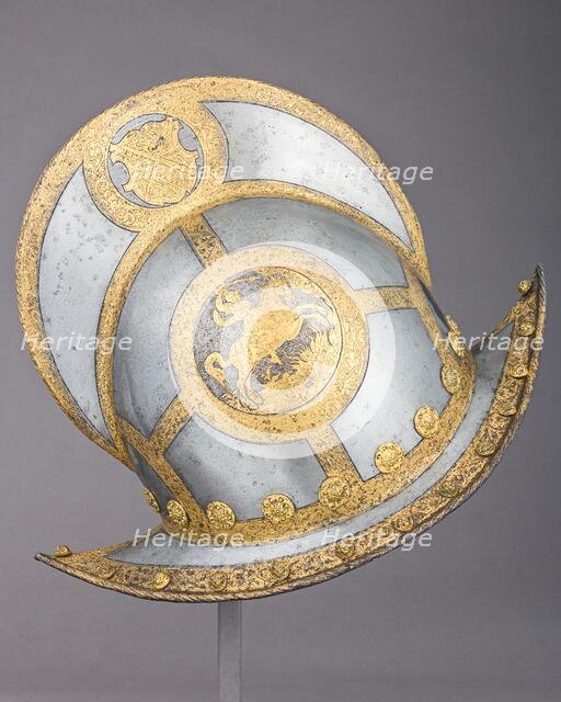 Morion for the Bodyguard of the Prince-Elector of Saxony, German, Nuremberg, ca. 1570. Creator: Unknown.