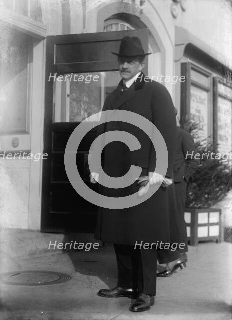 Count J.H. Von Bernstorff, Ambassador From Germany - War Picture, Germany, 1917. Creator: Harris & Ewing.