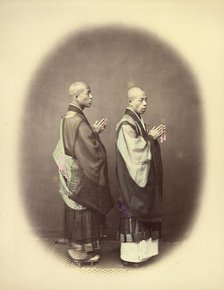 Priests or Zen Shu, 1866-1867. Creator: Felice Beato.