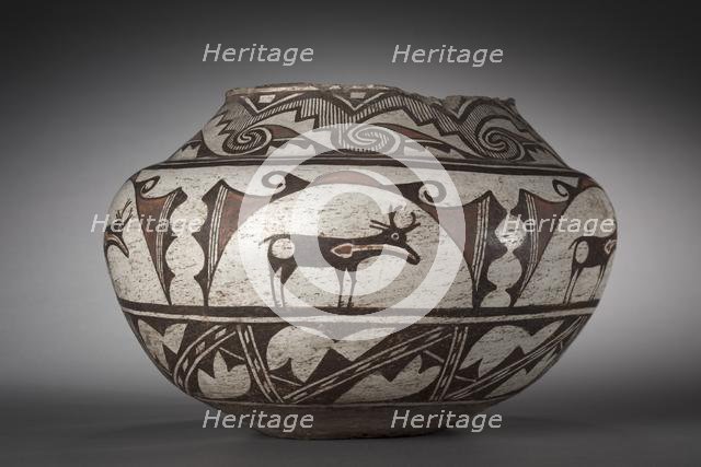 Water Jar (Olla) , 1870. Creator: Unknown.