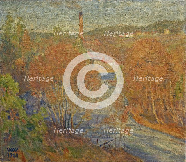 From Lysakerelven, 1908. Creator: Wilhelm Wetlesen.