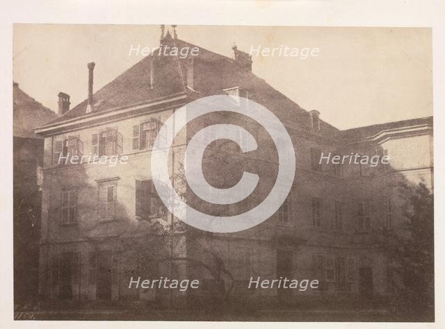 House in Pau, 1854. Creator: W.H.G. (French).