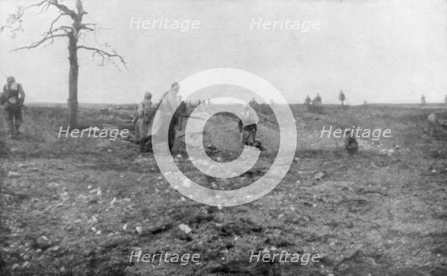 Second Battle of Champagne, France, World War I, September 1915. Artist: Unknown