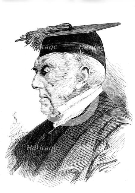 The late Dr. R. Bullock-Marsham, Warden of Merton College, Oxford, 1881. Creator: Unknown.