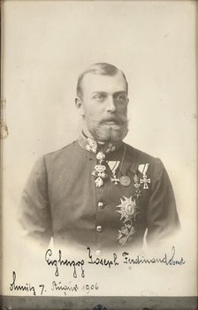 Archduke Joseph Ferdinand of Austria (1872-1942), 1906. Creator: Anonymous ().