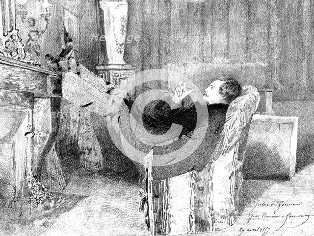 'Jules De Concourt', 1857. Artist: Edmond De Concourt