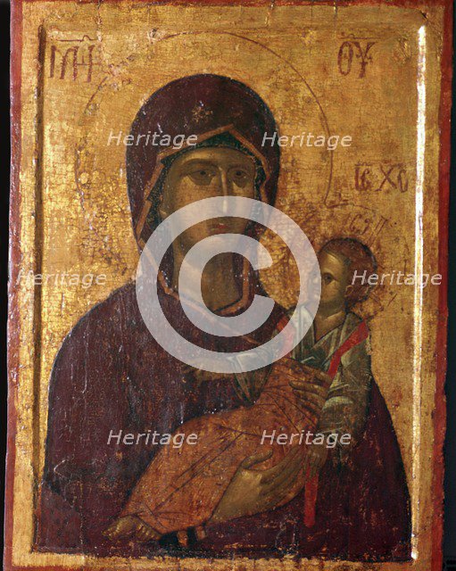 Greek Icon of the Virgin and Child. Artist: Unknown