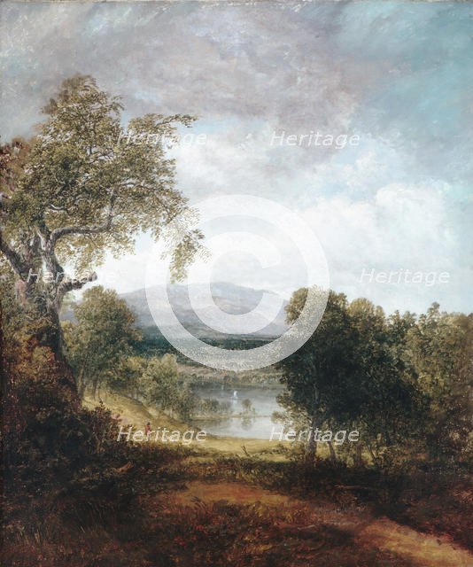 A River Glimpse, ca. 1843-50. Creator: Thomas Doughty.