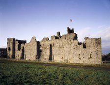 South curtain wall, Middleham Castle, North Yorkshire, 1992. Artist: Unknown