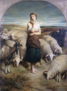 'Saint Genevieve', C1810-1880. Artist: Charles-Emile-Callande de Champmartin