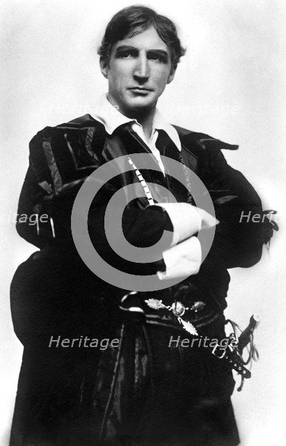 Jerrold Robertshaw (1866-1941), English actor, early 20th century.Artist: J Beagles & Co