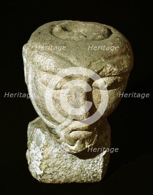 Maponus' Head, Celtic deity. Artist: Unknown