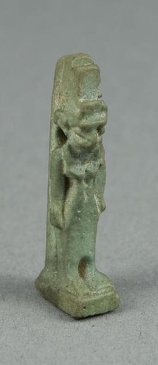 Amulet of the Goddess Isis, Egypt, Ptolemaic Period (?) (332-30 BCE). Creator: Unknown.