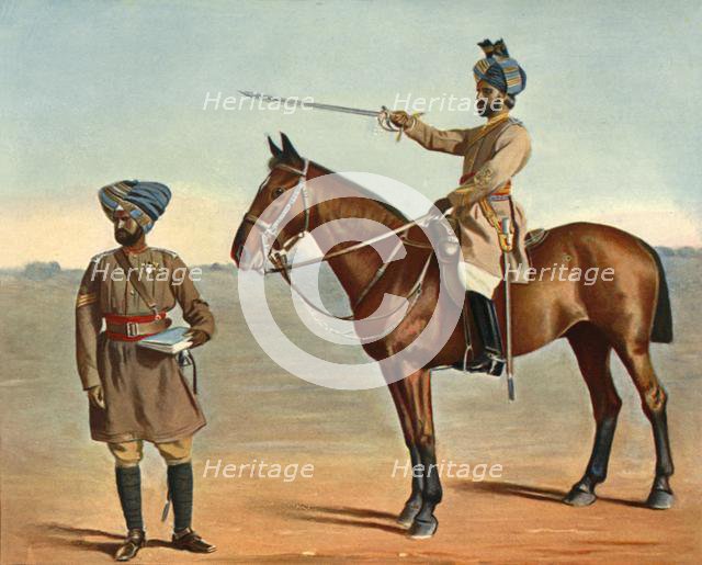 'The Central India Horse', 1901. Creator: F Bremner.