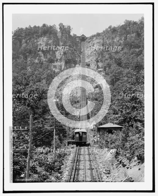 The cable incline, Lookout Mt., Tenn., c1902. Creator: William H. Jackson.