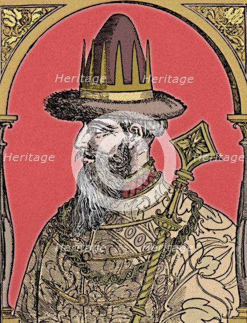 'The Czar Ivan the Terrible', 1590, (1903). Artist: Hans Wengel.