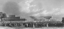 'A View of the Great Industrial Exhibition in Hyde Park', 1859. Artist: JC Armytage.