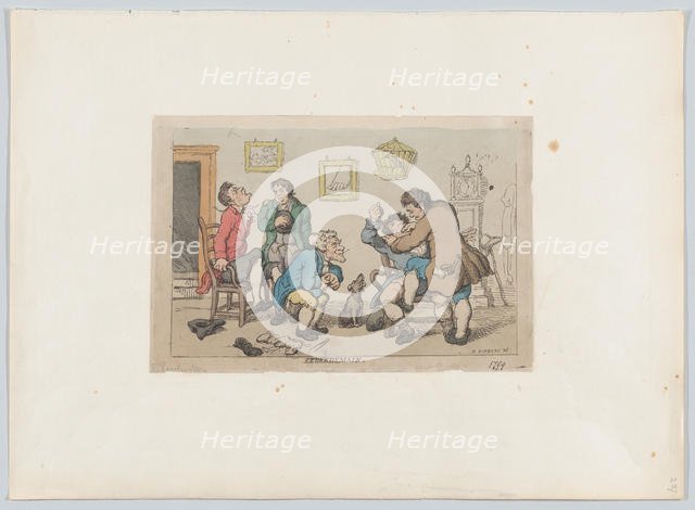 Legerdemain, 1799 (?)., 1799 (?). Creator: Thomas Rowlandson.
