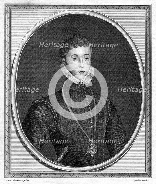 Henry Stuart, Lord Darnley, second husband of Mary, Queen of Scots, (1786). Artist: Goldar