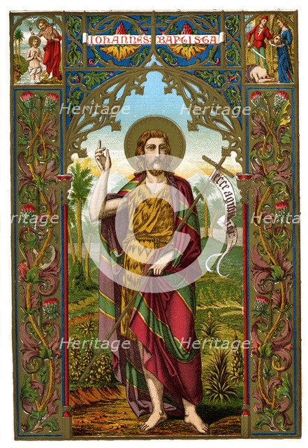 St John the Baptist, 1886. Artist: Unknown