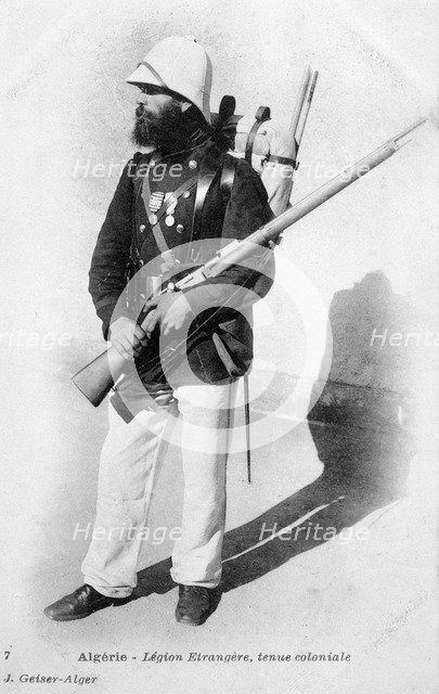 A legionnaire, Algeria, c1910. Artist: Unknown