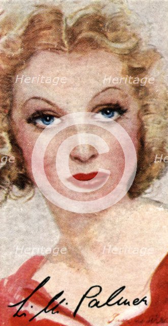 Lilli Palmer, (1914-1986), German born, international actress, 20th century. Artist: Unknown