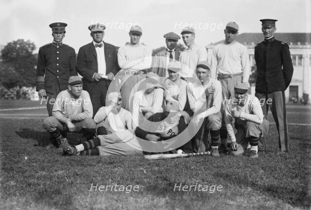 West Point Base Ball Team, 1914. Creator: Bain News Service.