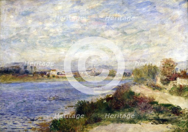 The Seine at Argenteuil', c1883. Artist: Pierre-Auguste Renoir
