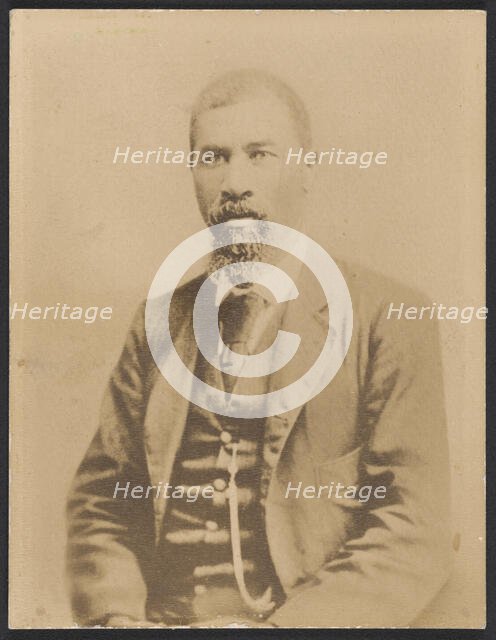 Albumen print of Rev. Nelson W. Jordan, 1890s. Creator: Unknown.