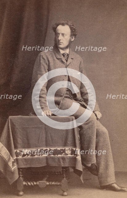 [John Everett Millais], 1860s. Creator: John & Charles Watkins.