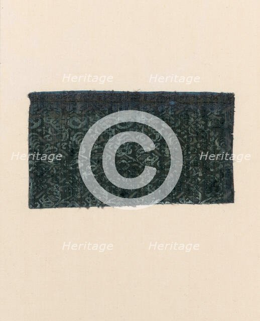 Fragment, Italy, 1601/75. Creator: Unknown.