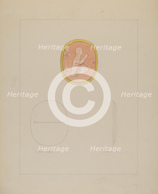 Cameo Brooch, c. 1937. Creator: Frederick Jackson.