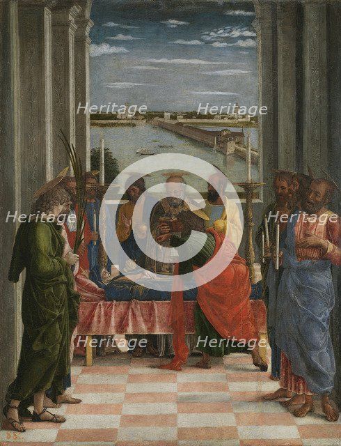 The Death of the Virgin. Artist: Mantegna, Andrea (1431-1506)