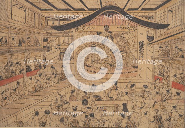 At the Theater. Creator: Okumura Masanobu.