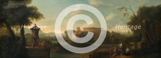 Rome from the Aventine Hill, 1710. Creator: John Wootton.