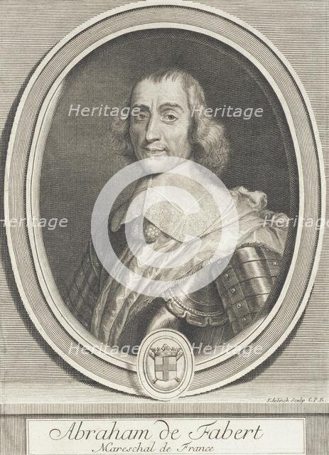 Abraham de Fabert, Marshal of France, c1698. Creator: Gerard Edelinck.
