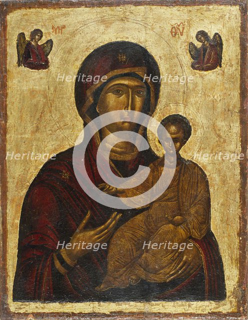 The Virgin Hodegetria, 1500s. Creator: Byzantine icon.