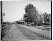 Short Hills Station, D.L. & W. Ry., between 1890 and 1901. Creator: Unknown.