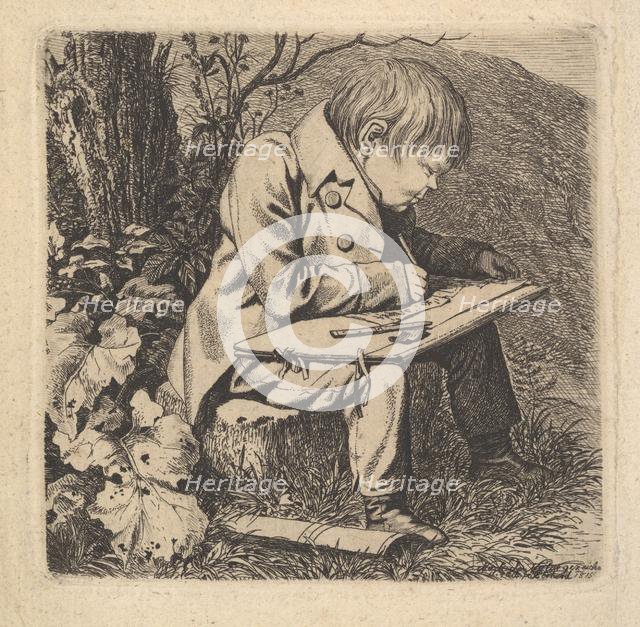 The Artist Hoffman, 1815. Creator: Johann Christian Erhard.