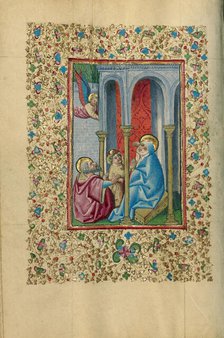 The First Steps of Jesus; Book of Hours, about 1460. Creator: Unknown.