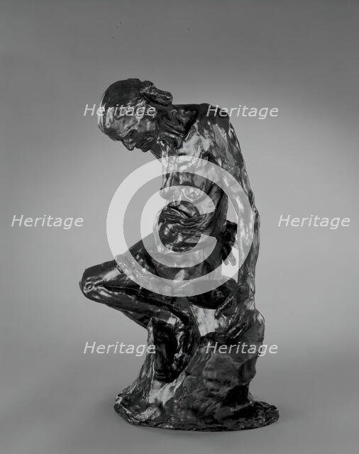 She Who Was Once The Helmet-Maker's Beautiful Wife, 1880-1885/cast by 1953. Creator: Auguste Rodin.