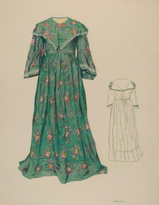 Dress, 1935/1942. Creator: J. Herman McCollum.