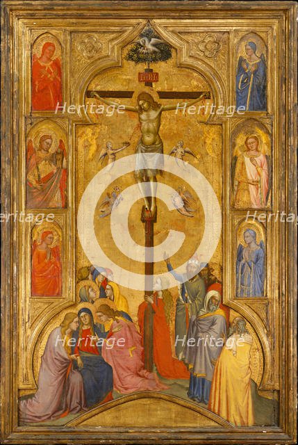 The Crucifixion, ca. 1365. Creator: Andrea di Cione.