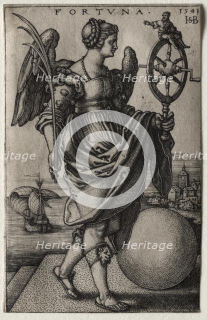 Fortune, 1541. Creator: Hans Sebald Beham (German, 1500-1550).