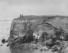 'Natural Bridge on the Coast near Santa Cruz, California', c1897. Creator: Unknown.