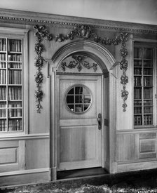 Doorway inside the Sessions House, Preston, Lancashire, 1904. Artist: Henry Bedford Lemere.
