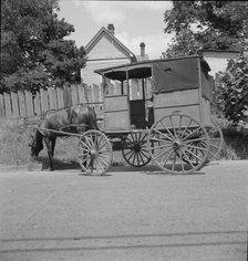 Mail wagon, Marshall, Texas, 1937. Creator: Dorothea Lange.